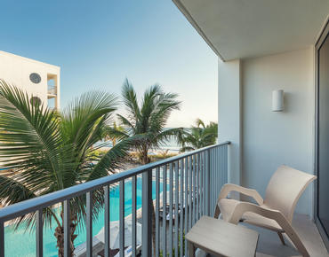 pool balcony patio