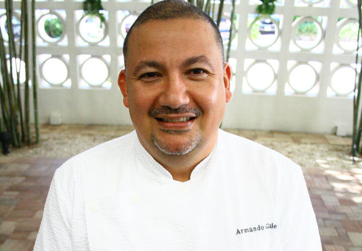 chef armando galeas at costa d'este