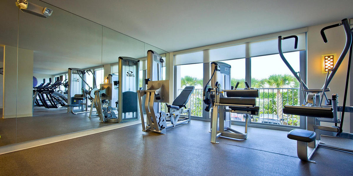 Fitness center at Costa d' Este